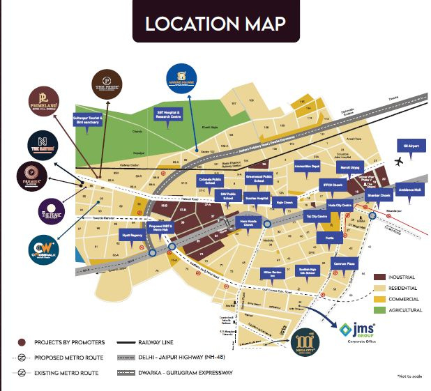 2.5 BHK Builder Floor 1340 Sq.ft. for Sale in Sector 95 Gurgaon
