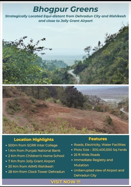  Residential Plot 2700 Sq.ft. for Sale in Thano, Dehradun