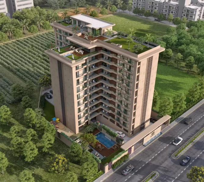 4 BHK Apartment 2409 Sq.ft. for Sale in New Alkapuri, Vadodara