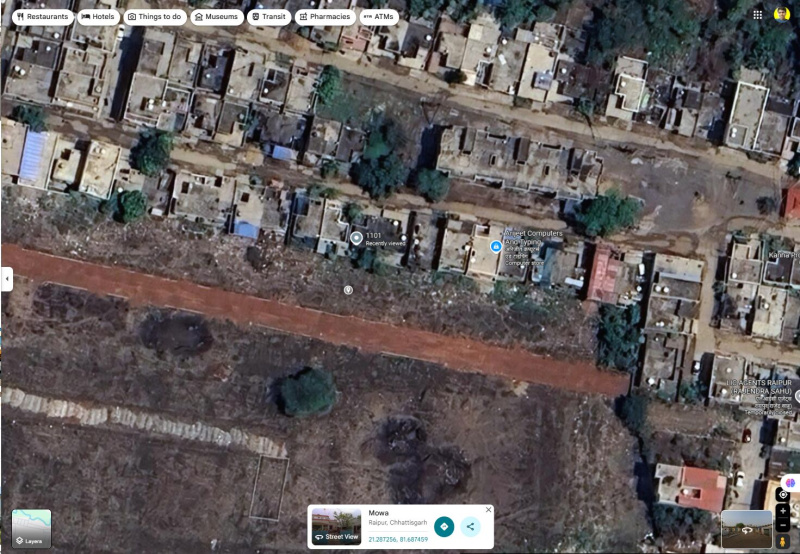  Residential Plot 1500 Sq.ft. for Sale in Saddu, Raipur