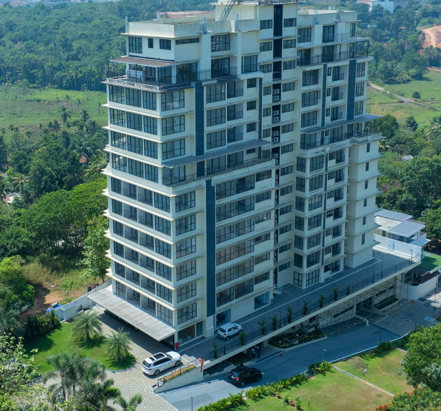 3 BHK Apartment 1500 Sq.ft. for Sale in Kakkanad, Ernakulam