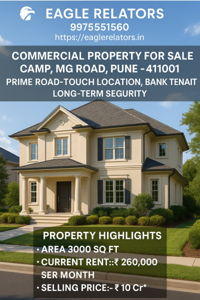 4.5 BHK 3000 Sq.ft. Villa for Sale in Camp, Pune