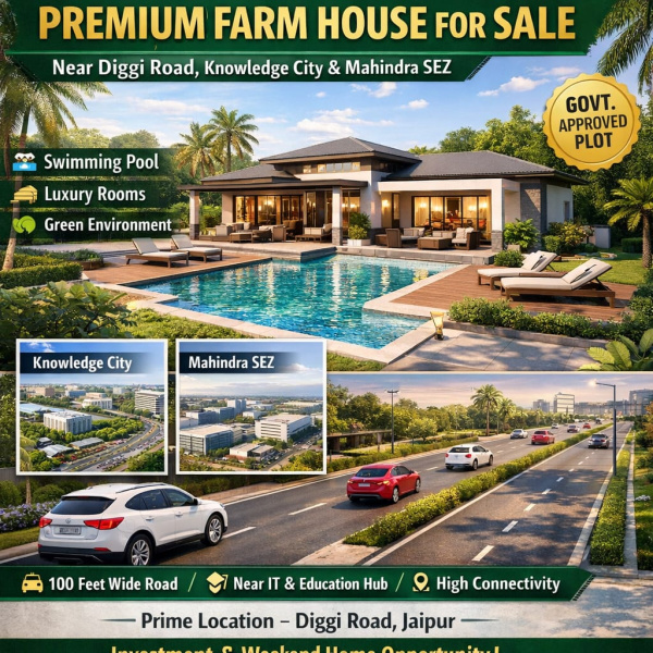  298 Sq. Yards Residential Plot for Sale in Renwal, Jaipur