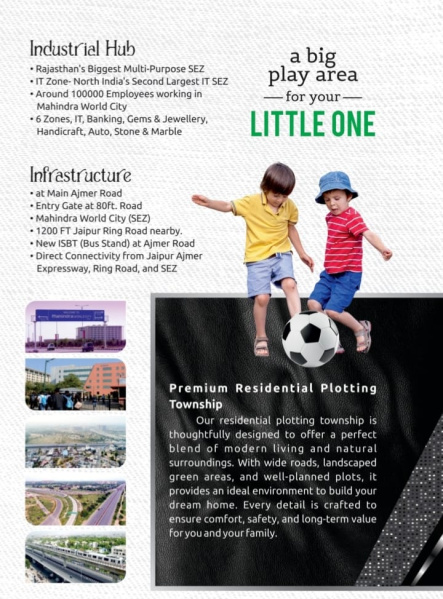  125 Sq.ft. Residential Plot for Sale in Ajmer Road, Jaipur