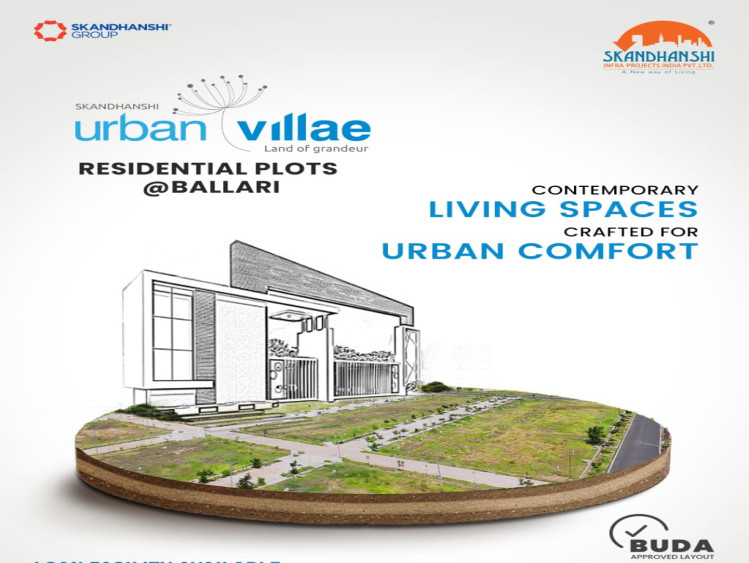  1163 Sq.ft. Residential Plot for Sale in Belgal Road, Bellary