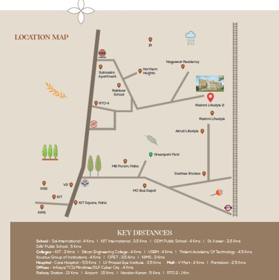 3 BHK 1948 Sq.ft. Apartment for Sale in Patia, Bhubaneswar