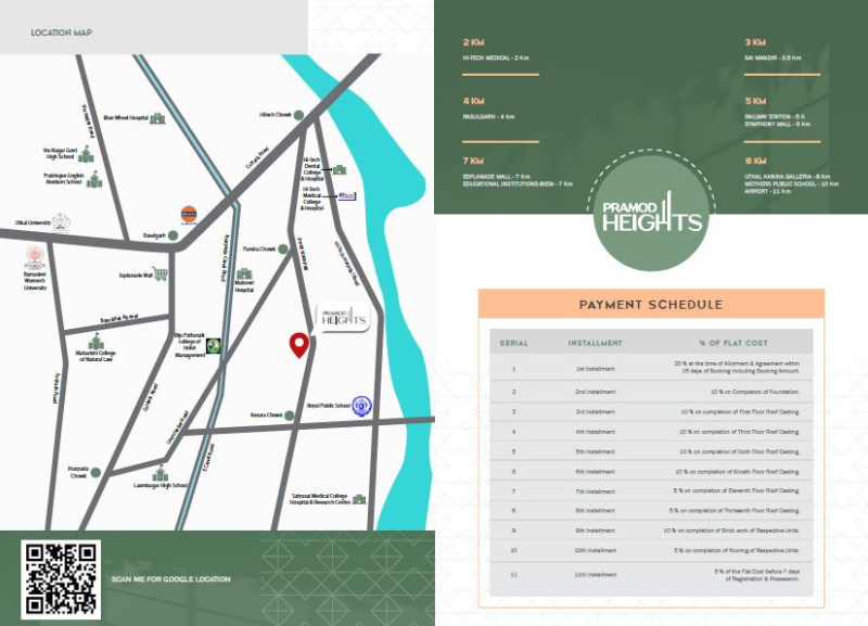 3 BHK 1492 Sq.ft. Apartment for Sale in Rasulgarh, Bhubaneswar