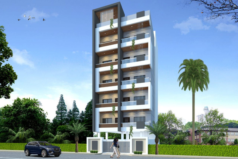 2 BHK Apartment 906 Sq.ft. for Sale in Kailash Nagar, Nanded