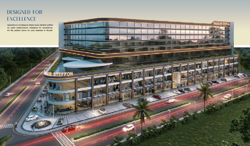  829 Sq.ft. Office Space for Sale in VIP Road, Surat