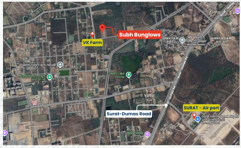  345 Sq. Yards Residential Plot for Sale in Surat