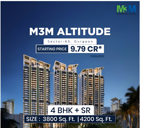 4 BHK Apartment 3750 Sq.ft. for Sale in Sector 65 Gurgaon