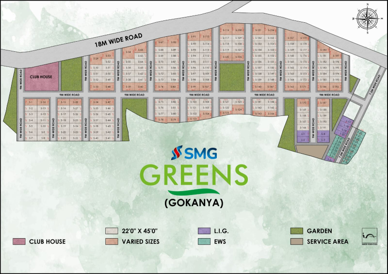  Residential Plot 990 Sq.ft. for Sale in Khandwa Road, Indore