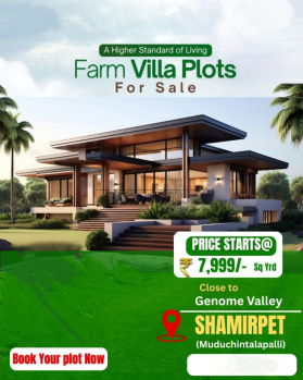 Residential Plot for Sale in Shamirpet, Hyderabad