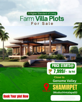 Residential Plot for Sale in Shamirpet, Hyderabad