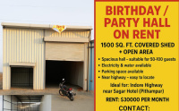  Warehouse for Rent in Rau Pithampur Road, Indore
