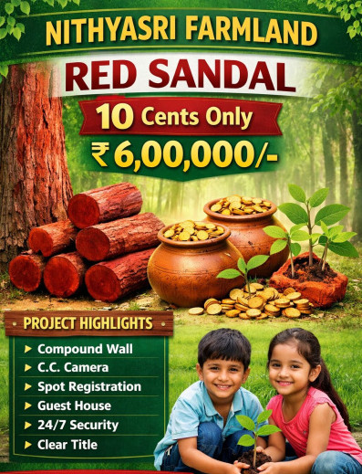  10 Cent Agricultural/Farm Land for Sale in Ashok Nagar, Guntur