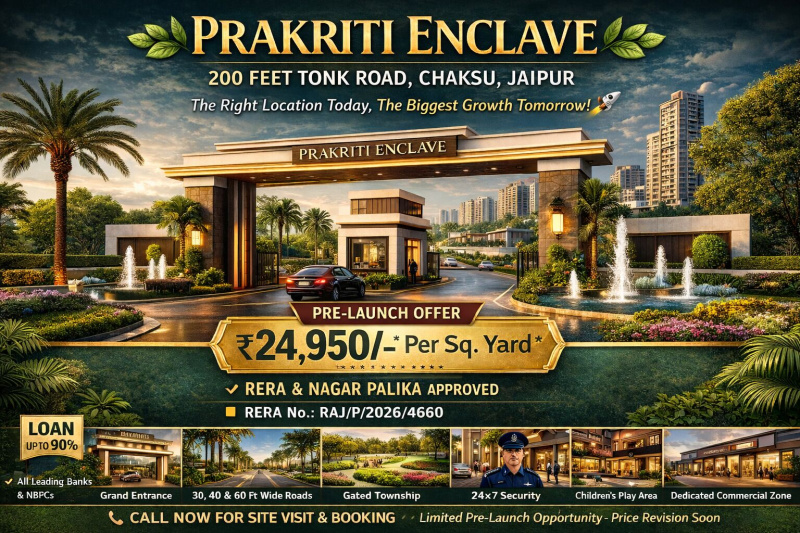  45 Sq. Yards Residential Plot for Sale in Tonk Road, Jaipur