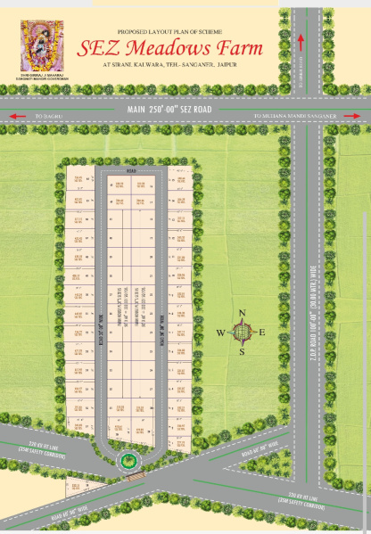  333 Sq. Yards Residential Plot for Sale in Ajmer Road, Ajmer Road, Jaipur