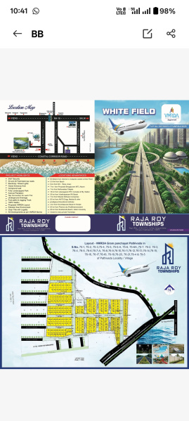  200 Sq. Yards Residential Plot for Sale in Pedathadivada, Vizianagaram