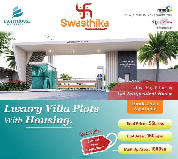  Residential Plot 212 Sq. Yards for Sale in Block G Gachibowli, Hyderabad