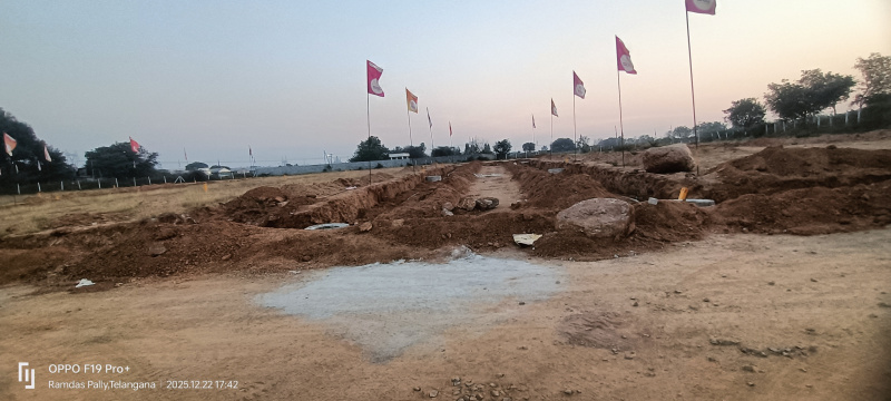  100 Sq. Yards Residential Plot for Sale in Bongulur, Hyderabad