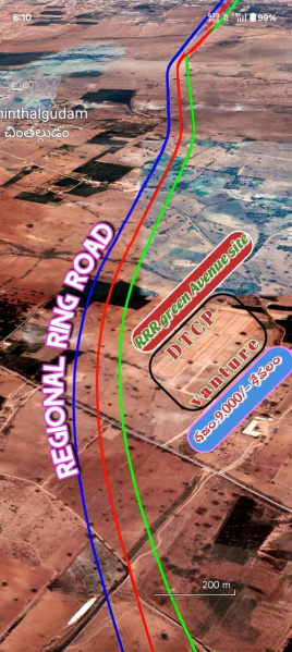  100 Sq. Yards Residential Plot for Sale in Vijayawada Highway, Hyderabad