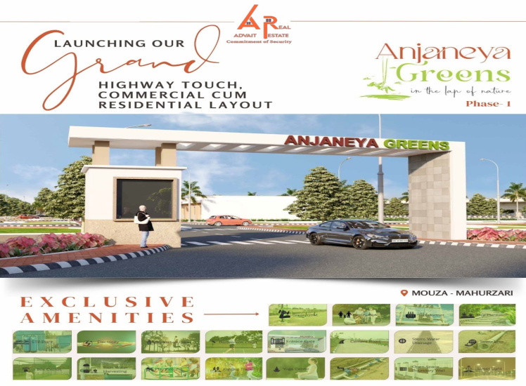  Residential Plot 1000 Sq.ft. for Sale in Katol Road, Nagpur
