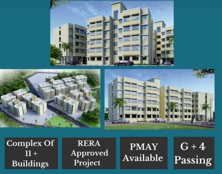 1 RK Apartment 340 Sq.ft. for Sale in Boisar West, Palghar