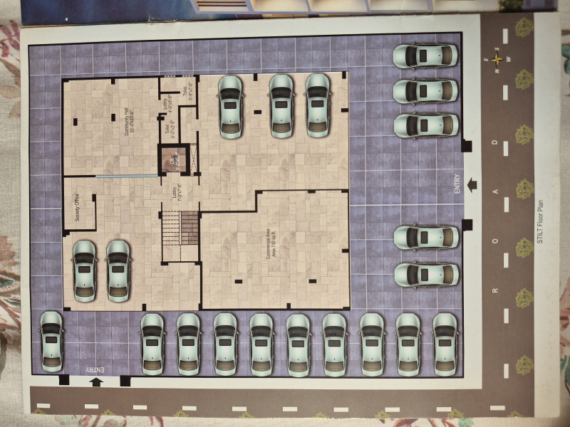 3 BHK Apartment 1390 Sq.ft. for Sale in Scheme No 2, Alwar