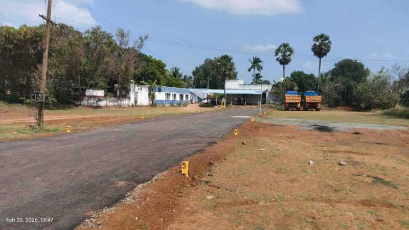  1250 Sq.ft. Residential Plot for Sale in Olakkur, Villupuram
