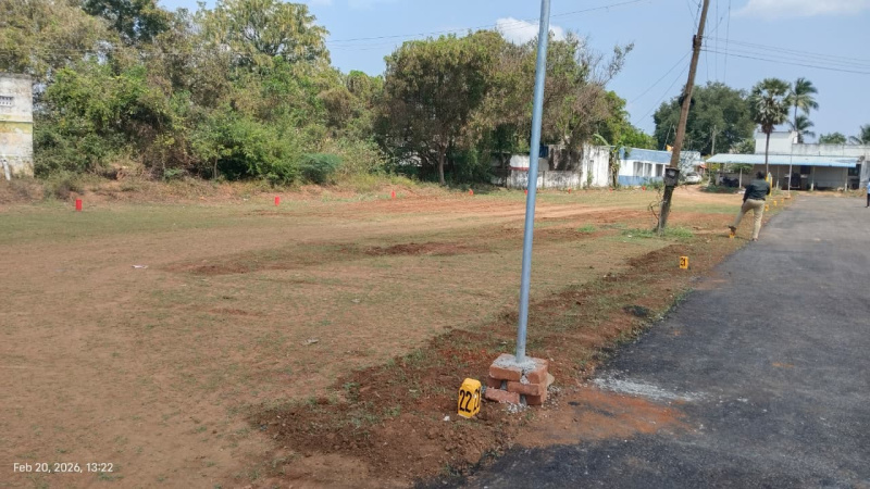  1250 Sq.ft. Residential Plot for Sale in Olakkur, Villupuram