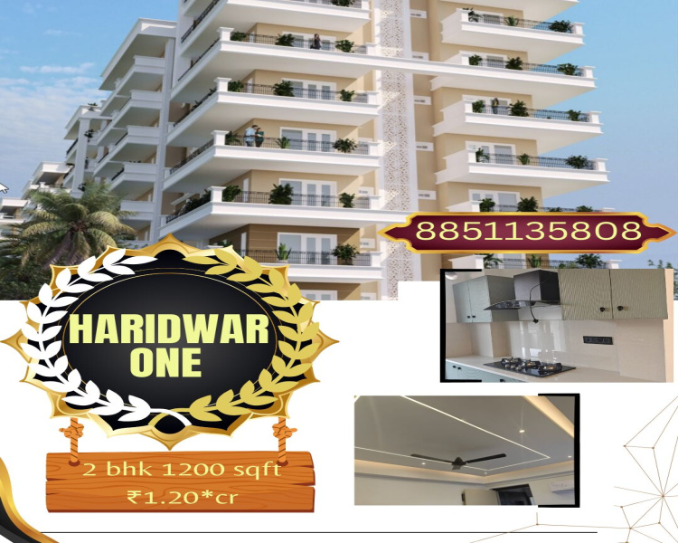 2 BHK Apartment 1200 Sq.ft. for Sale in Bhupatwala, Haridwar