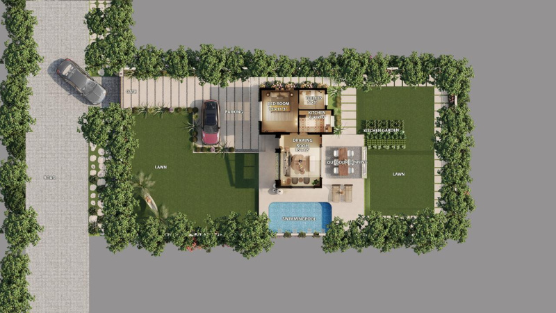 1 BHK Farm House 5400 Sq.ft. for Sale in Bhagwanpur, Haridwar