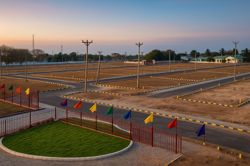  Residential Plot 1200 Sq.ft. for Sale in Melavasthachavady SIDCO Indutrial Estate, Thanjavur