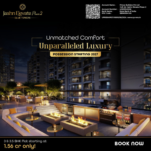 3 BHK Apartment 2292 Sq.ft. for Sale in Sushant Golf City, Lucknow