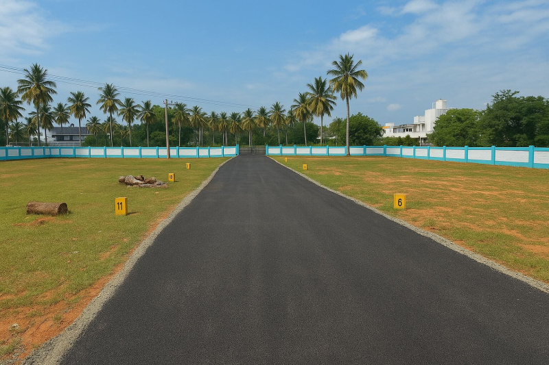  Residential Plot 1700 Sq.ft. for Sale in Nanjikottai, Thanjavur