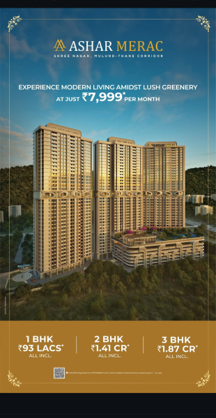 2 BHK Apartment 686 Sq.ft. for Sale in Wagle Estate, Thane