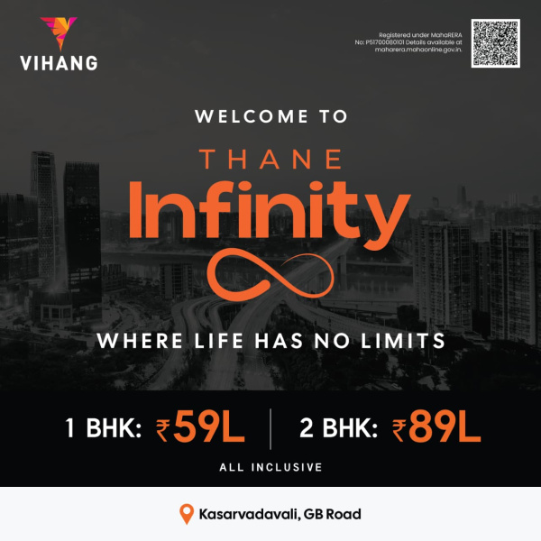 1 BHK Apartment 430 Sq.ft. for Sale in Anand Nagar, Thane