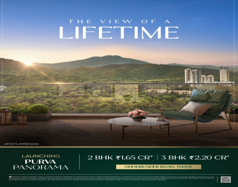 2 BHK Apartment 716 Sq.ft. for Sale in Ghodbunder Road, Thane