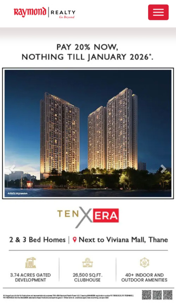 2 BHK Apartment 711 Sq.ft. for Sale in Pokhran, Thane