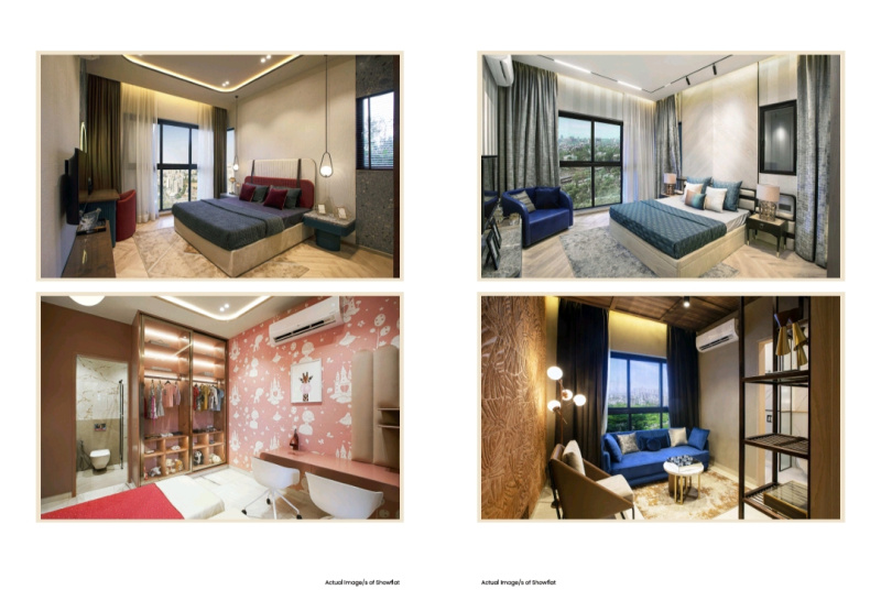 3 BHK Apartment 1100 Sq.ft. for Sale in Pokhran, Thane