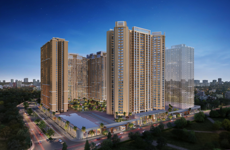3 BHK Apartment 1264 Sq.ft. for Sale in Balkum, Thane
