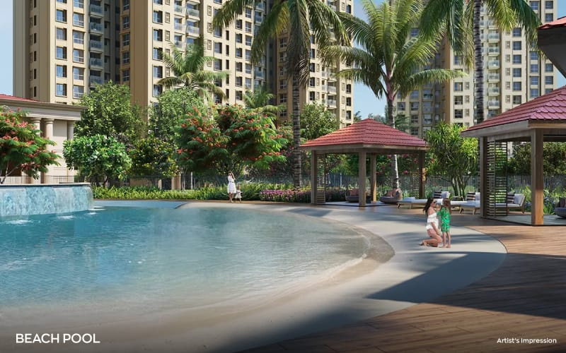 2 BHK Apartment 677 Sq.ft. for Sale in Hiranandani Estate, Thane