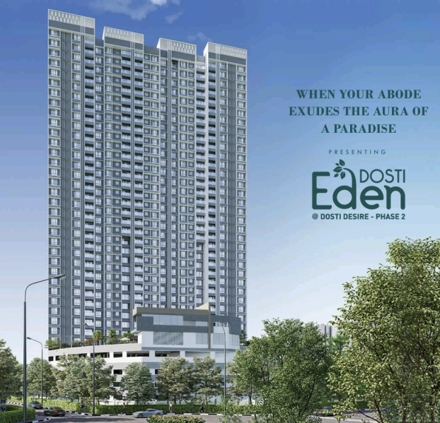 2 BHK Apartment 650 Sq.ft. for Sale in Brahmand, Thane