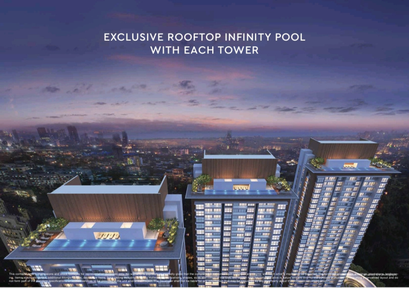 2 BHK Apartment 724 Sq.ft. for Sale in Ghodbunder Road, Thane