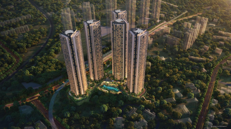 3.5 BHK Apartment 1475 Sq.ft. for Sale in Pokhran 2, Thane