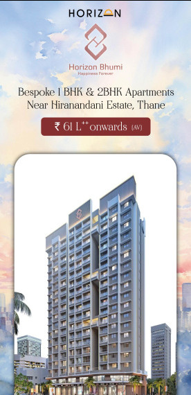1 BHK 441 Sq.ft. Apartment for Sale in Hiranandani Estate, Thane