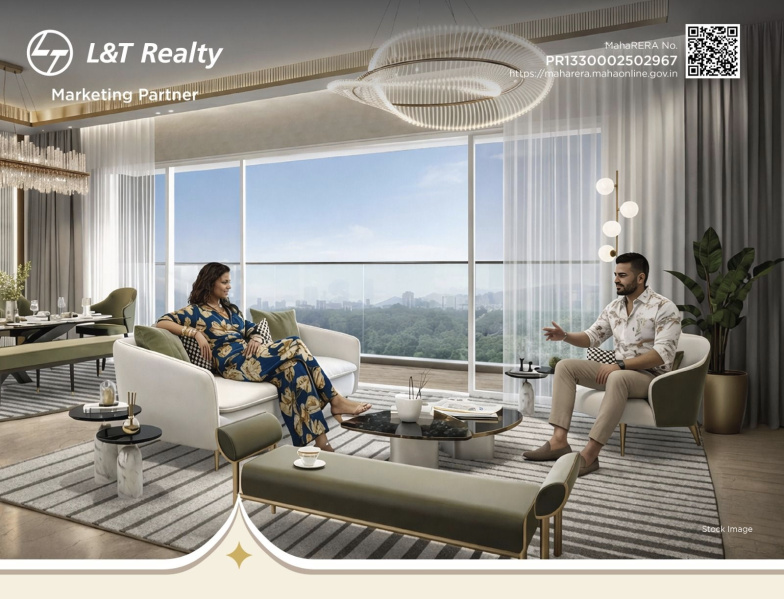 2 BHK 650 Sq.ft. Apartment for Sale in Pokhran, Thane