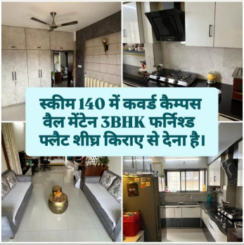 3 BHK Flat for Rent in Scheme No. 140, Indore