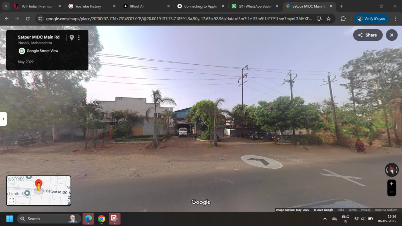  Factory 30560 Sq.ft. for Sale in Satpur MIDC, Nashik